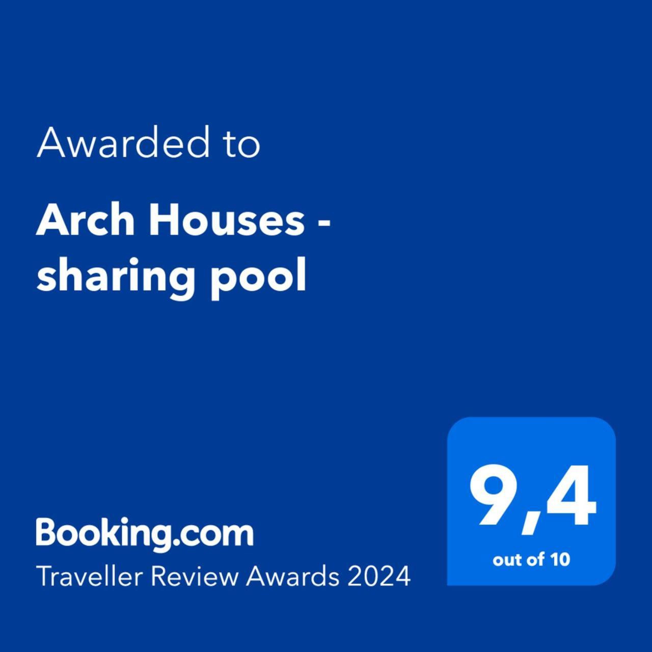 Arch Houses - Sharing Pool Spiliá Exteriér fotografie